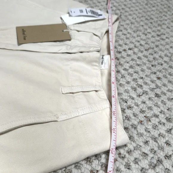 NWT Aritzia Wilfred Free Ascendant High-Rise Wide Leg Pants in Birch - Sz 00 - Picture 4 of 12